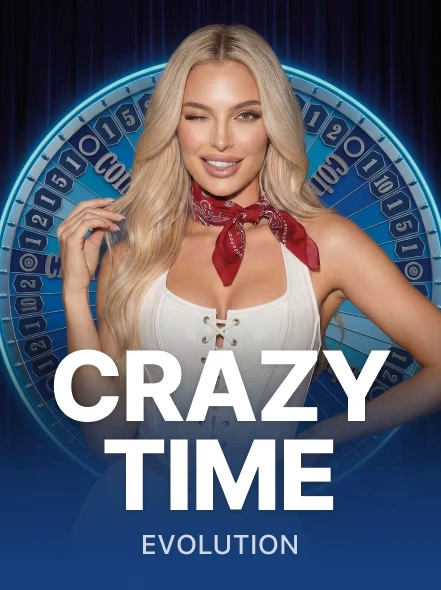Crazy Time live spelshow van Evolution