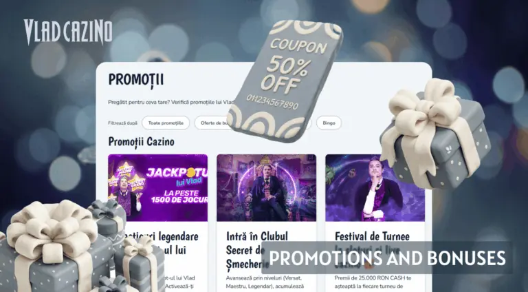 Wekelijkse promoties bij Vlad Casino