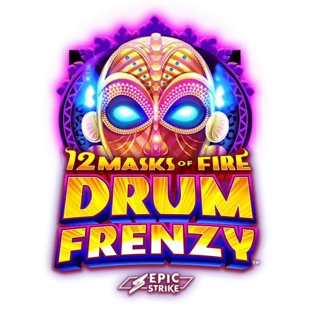 12 Masks of Fire Drum Frenzy slot van Gameburger Studios